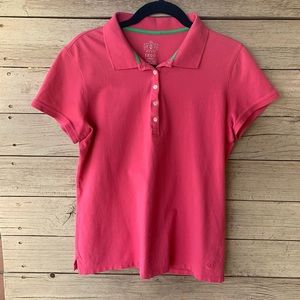 Hot Pink Izod Polo SzL